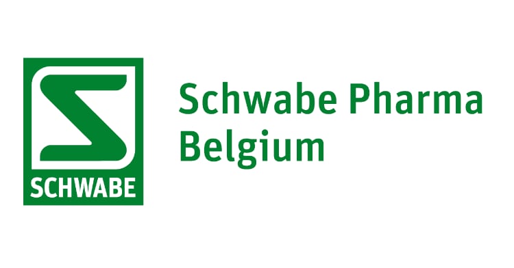 Logo van Schwabe Pharma België, project Mark & Think