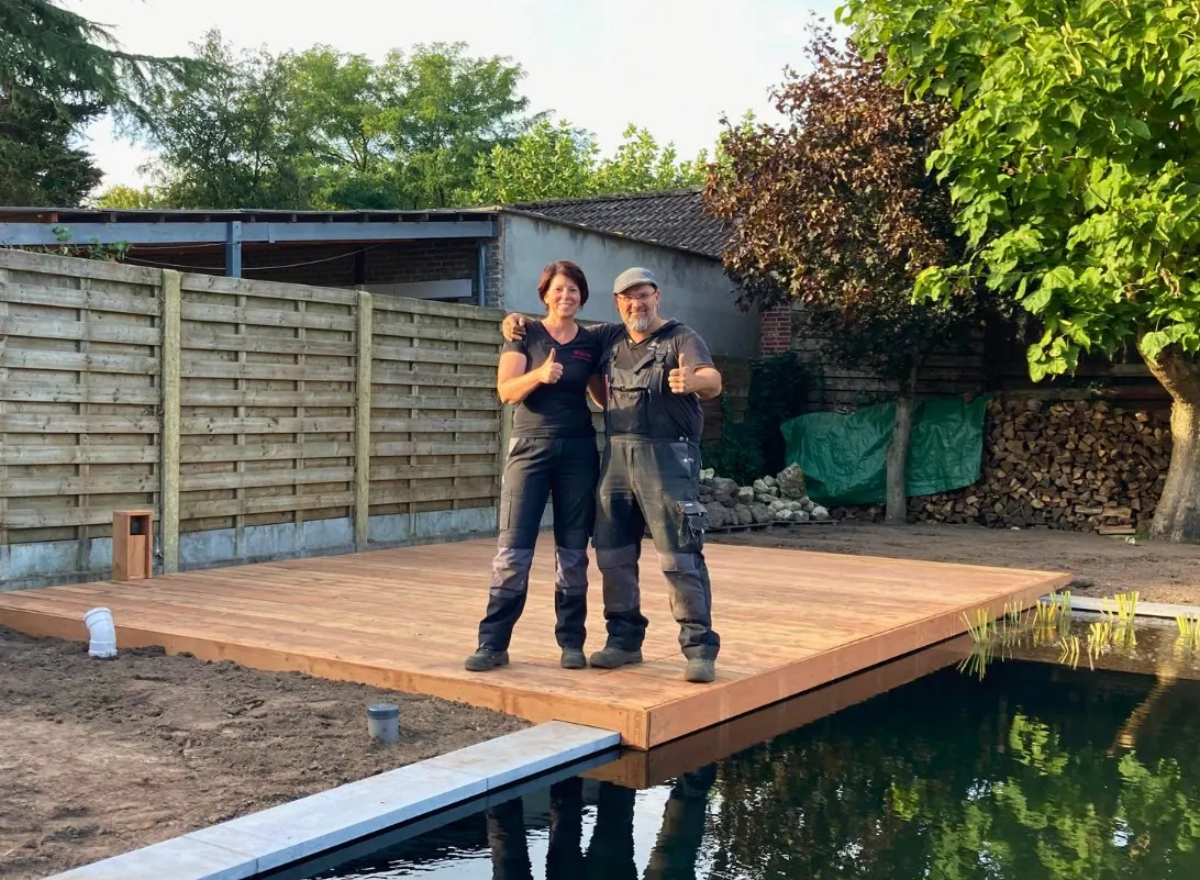 Beeld uit het project van Dignitas Tuinen
